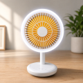 DP-7632 LED Light Portable Rechargeable Fan (4000mAh).