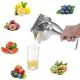 Multifunctional Real Stainless Steel Manual Juicer Hand Squeezer Fruit Juice Manual Juice Machine Orange Lemon Smoothie Citrus Juicer Press Fruit Machine - Juice Maker. 