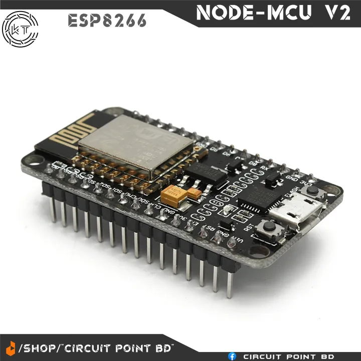 NodeMcu ESP8266 V2 Lua CP2102 Iot Development Board For Smart Switch Automation Kit