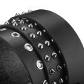 Classical Spike Studded Belt Punk Rock Clothes Belt Beads Leather Belt Waistband Cinto Punk Cinturones Para Hombre ремень панк.