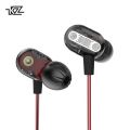 KZ ZSE Dual Driver Noise Isolating Bass in-Ear HiFi Earphone Wired Stereo Headphones for Sleep/Sport/Workout/Travel/Running - Earphone. 