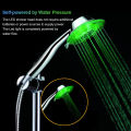 LEDs Hand Shower LEDs Shower Head Multiple Colors Automatically Color-Changing Showerhead for Bathroom. 