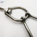 Stainless Steel Hanging Meat Hooks -Butcher, Farmer,Chef Meat Hook 0.54x26cm.