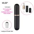 MUB New Design 5ml Mini Aluminum Roller Bottle Refillable Roll On Essential Oil Bottle With Leak proof Roller Ball. 