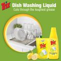 Trix Dishwashing Liquid 5L Mega Refill Super Saver Pack with Lemon Fragrance for Scratch-Free Sparkling Clean Dishes, removes grease stains with power-rich thick foam. 