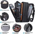 BANGE BG1908D Large Capacity Expandable Multi-Purpose Business & Travel Backpack Laptop Bag for 17.3inch(Black). 