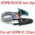 (NEW)Full Set EZP2019 High Speed USB SPI Programmer 12 adapter SOP8 test clip sop8/16 1.8V adapter socket flash bois 24 25 EEPROM. 