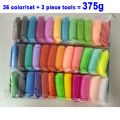 36 Color Play Dough Model Tool Toys Creative DIY Plasticine Tools Playdough Set Clay Moulds Deluxe Set Learning Education Toys. 
