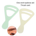 Eyebrow Grooming Stencil Apply Easily Buildable Eyebrow Template. 