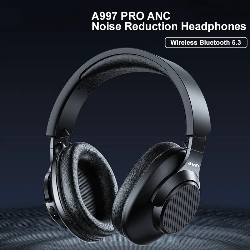 Awei A997 PRO ANC Wireless Stereo Headphone Bluetooth with Mic Noise  Cancelling Long Battery Life Explosive Bass | Daraz.com.bd