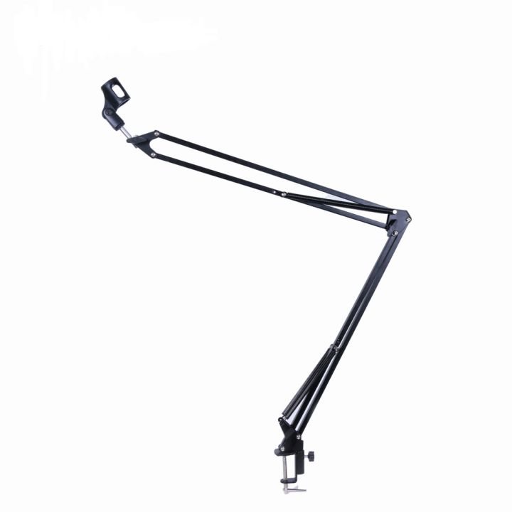 NB-37%20Microphone%20Stand%20Desk%20Adjustable%20Suspension%20Boom%20Scissor%20Arm%20Stand%20For%20Microphones%20With%20Mic%20Windscreen%20-%20Image%205