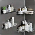 Bathroom shelf storage1pc Punch-free organizer shower wall shelf storage box kitchen basket bathroom accessories.