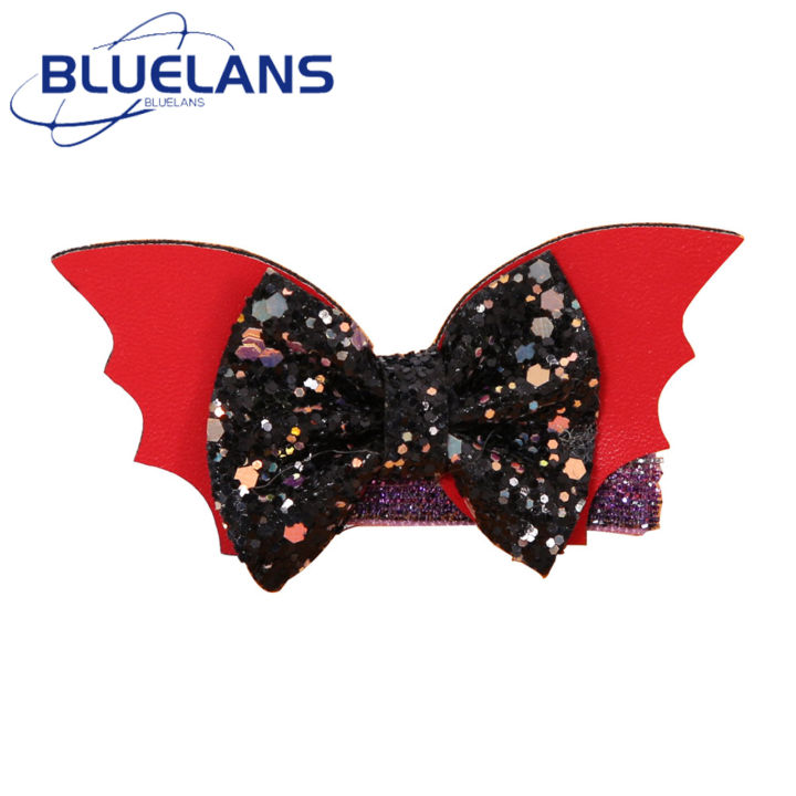 Hair Clip Creative Shape Ultra-Light Non-Irritation Stunning Visual Effect Easy-wearing Enhance Atmosphere Non-woven Fabric Halloween Cartoon Hair Clip Photography Prop for Women