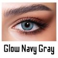 Bella Navy Gray Glow Color Contact Lens with Regular Kit Box. For men,women/Unisex. Bella Glow Series. #navy.gray.