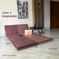 Posh inspired - Premium Quality - Relax Floor Matress-shedded cherry semi double slipping mats (cm double) - Sustainable Option.