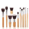 Professional BAMBOO Brush Set- 11 PCS.