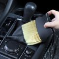 Car interior sweeping dust soft brush car wash tool artifact car interior gap dust brush air outlet cleaning brush. 