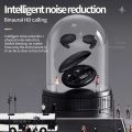 D90 Bluetooth Sleep Earphones Wireless Headset 5.3 With Comfortable Wearing Touch Control Headphone Earbuds for All Mobile Phone. 