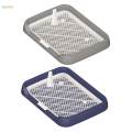 Dog Toilet Reusable Portable Litter Tray for Small Animals Puppy Rabbit gray. 