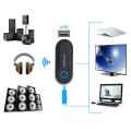 Wireless Bluetooth Transmitter V4.2 USB Bluetooth Adapter Connected to 3.5mm Audio Receiver Devices for PC TV Headphones Car Home Stereo Music. 