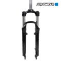 XCM SR Suntour 100mm Fork With SF13-XCM-DS- MLO- Lock Oil Suspension Fork  26" 100 mm Bicycle Accessories Black. 