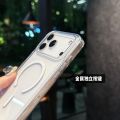 HOCE Clear Acrylic Magnetic Case for iPhone 17 Air 16 15 14 13 12 Pro Max Original Magnetic Wireless Charging Cover.