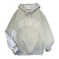 Vintage Hoodie Women's Los Angeles Print Hoody Long-sleeved Sweatshirt Casual Blouse Pullover White Tops With Pocket Polerones.