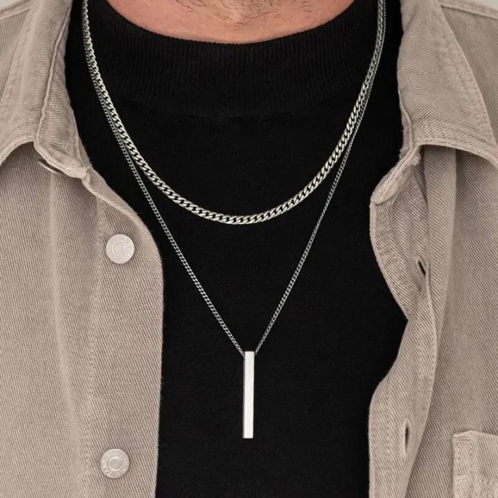 Men%203D%20Vertical%20Necklace%20Geometry%20Stainless%20Steel%20Cuban%20Necklace%20Temperament%20Cool%20Vertical%20Pendant%20Necklace%20-%20Image%203