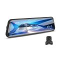 Dual Lens Car Video Recorder Auto Dash Cam Car Camera Recorder - black. 