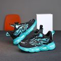 Fashion Children Shoes Boys Sneaker Dragon Print 2024 Kids Sports Tennis Platform Chunky Spring Outdoor Boy Shoes Sneaker. 