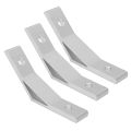 10pcs 135 Degrees Bracket Angle Aluminum Alloy Corner Braces Connector Profile Joint Connectors.