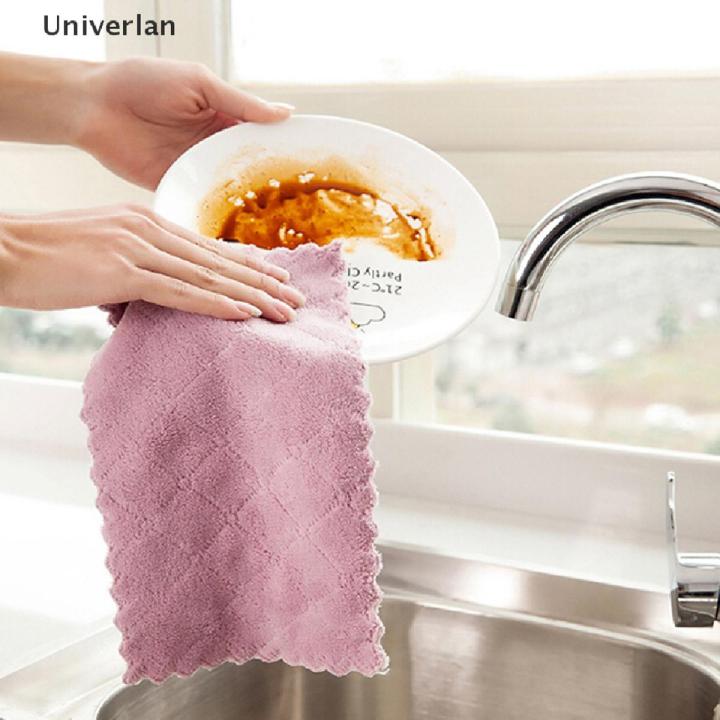 （New）[[Univerlan]] Microfiber dihcloth quare kitchen wahing cleaning ...