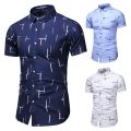 Fashion 9 Style Design Short Sleeve Casual Shirt Men's Print Beach Blouse 2023 Summer Clothing Plus Asian Size M-XXXL 4XL 5XL. 