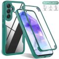 360 Full Cover Protection Case For Samsung A55 5G A35 A54 5G A24 A14 A34 A53 A13 A33 A51 A71 A22 A72 A52S Shockproof Phone Cover. 