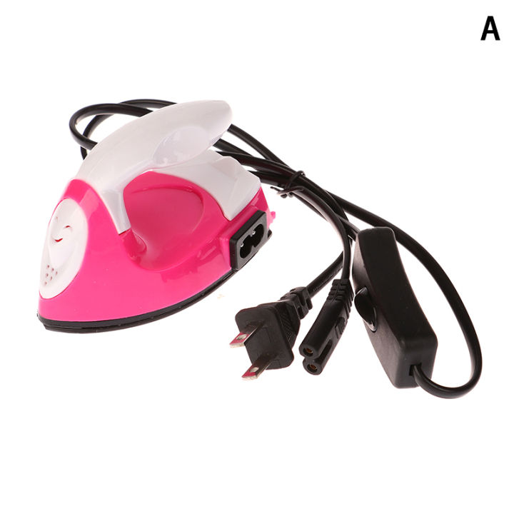Mini Craft Iron Electric Iron Portable Handy Heat Press Diy Small Iron For Ironing Clothes Laundry Appliances EU/US/UK Plug Demoo