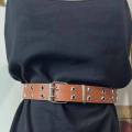 belt for women new sale y2k belt belt for women for pants Adjustable Trendy Wide Side For Man Star Hole Dresses Belt Accessories Waist Strap Double Grommet Hole Korean Waist Belts Women Waistband.