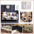 China Printed sofa Cover - 2+2+1 seat. 