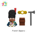BeginnerBer New Napoleonic Wars Military Soldiers Building Blocks WW2 Mini Action Figures French British Fusilier Rifles Toys For Kids. 