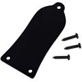 Guitar Truss Rod Cover GR34 Truss Rod Shape Case for Electric Guitar Les Paul Epiphone (Black).