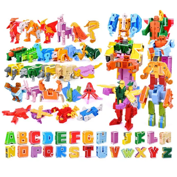 26Pcs%20Letter%20Building%20Blocks%20Transformation%20Robot%20Deform%20Alphabet%20Action%20Figure%20Assembling%20Blocks%20Educational%20Toys%20Children%20Kids%20-%20Image%202