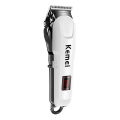 Kemei KM-809A Digital Electric Rechargeable Professional Hair Clipper Trimmer. 