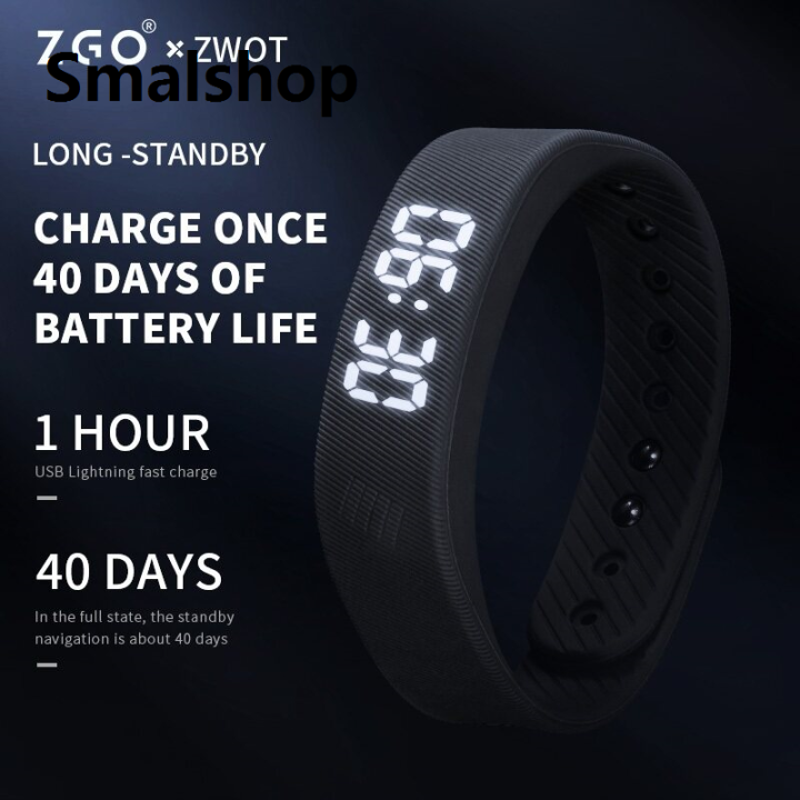 Smalshop ZGO Smart Watch For Men Woman Multifunctional Health Tracking Sports Fitness Bracelet Light Waterproof Pedometer 660x
