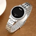 SKMEI 1669 Simple Date Time Watches For Female reloj mujer Digital LED Touch Women Watch Diamond Waterproof Ladies Wristwatches. 