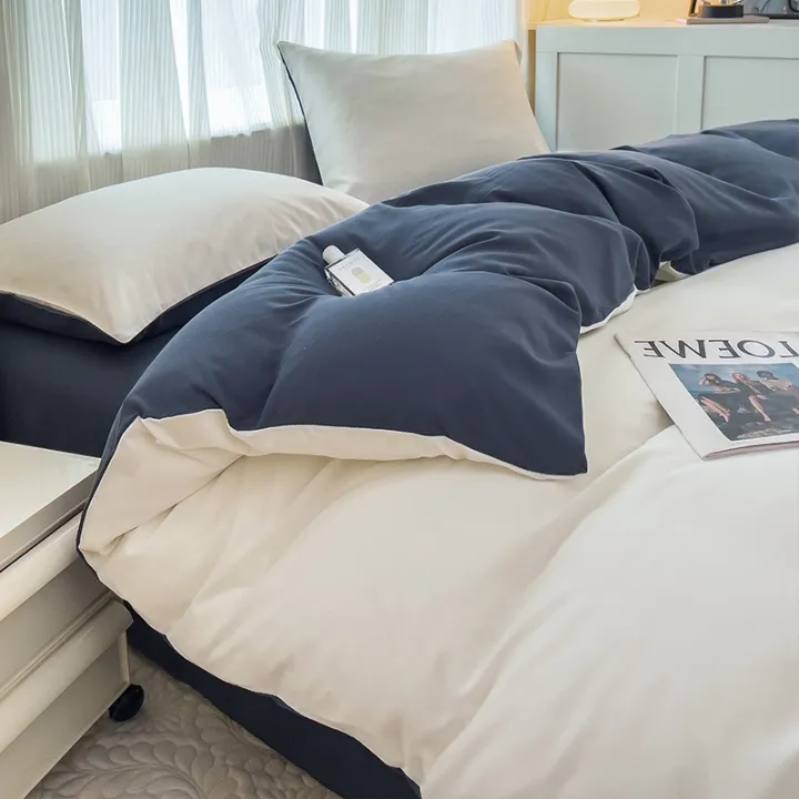 Factory%20wholesale%20solid%20color%20four-piece%20set%20simple%20washed%20sanded%20duvet%20cover%20ins%20wind%20quilt%20cover%20dormitory%20summer%20bedding%203%20-%20Image%208