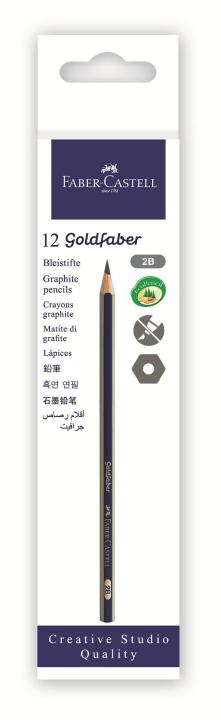 Faber-Castell%20Gold%20Faber%202B%20Pencils%20-%2012%20Pcs%20-%20Image%202