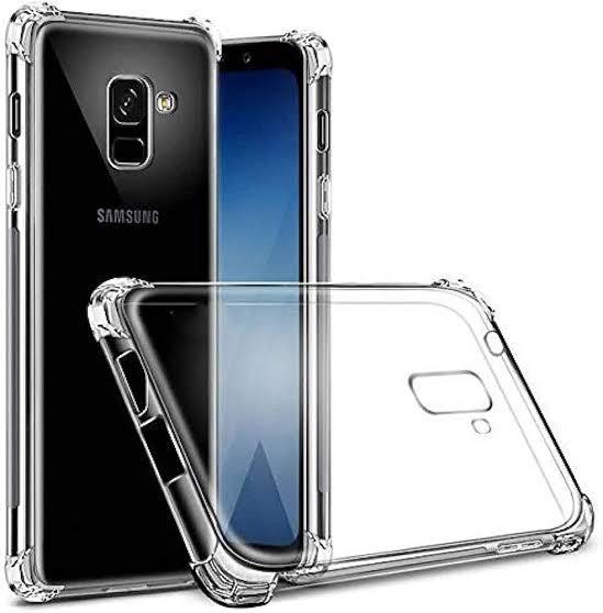 For Samsung Galaxy J6 Plus Soft Silicon Transparent Bumper Case