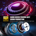Oneodio Wired Professional Studio Pro 50 DJ Headphones With Microphone Over Ear HiFi Monitor Music Headset Earphone For Phone PC. 