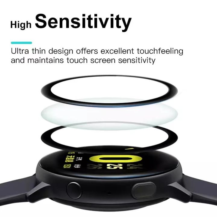 1/2/3PCS%2020D%20Curved%20Edge%20Screen%20protector%20Glass%20For%20Samsung%20galaxy%20Watch%20Active%202%204%2040mm%2044mm%20Protective%20Tempered%20Glass%20Film%20-%20Image%203