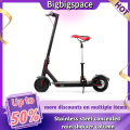 Durable Adjustable Electric Scooter Seat Saddle For Xiaomi M365 Scooter Black Red. 