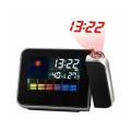 Digital LCD Display Voice Talking Projection Alarm Clock Weather Station LED Projection With Temperature Wake Up Projector Clock. 